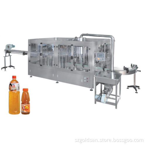 250ml-2L bottle juice filling machine RCGF series